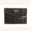 Tbkoly Stationery Bag, Document Holder, File Organizer, PU Leather Document Case, Clipboard (1 Pc, Color: C) view 2
