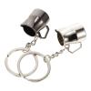 ifundom 6-Piece Coffee Lover Keychain Charms, Silver Alloy Pendants view 4