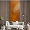 Self-Adhesive Wallpaper Wall Mural, Metal Rust Orange Vintage Industrial, 120 x 240 cm view 4