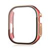 TONECY Screen Protector and Case Bumper for Apple Watch Ultra 49 mm, Red Rose Gold view 1