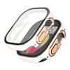 TONECY Screen Protector and Case Bumper for Apple Watch Ultra 49 mm, Red Rose Gold view 3