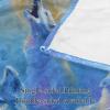 Blue Wolf Full Moon Fleece Throw Blanket view 3