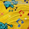 Yellow Robot Fleece Throw Blanket for Couch, Lightweight, Plush and Fluffy view 2
