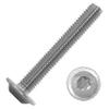 Techtanium M4 x 35/35 mm A2 Stainless Steel Button Head Screws with Hexalobular Drive and Flange, ISO 7380, 10-Pack view 1