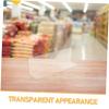 HONMEET 20 cm Transparent L-Shaped Plastic Shelf Dividers view 3