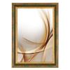 FRAMO N48 Baroque Picture Frame 32 x 68.5 cm, Solid Wood, Dark Brown/Gold view 2