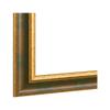 FRAMO N48 Baroque Picture Frame 32 x 68.5 cm, Solid Wood, Dark Brown/Gold view 4