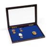 Leuchtturm 367505 Militaria Display Case, Mahogany view 3