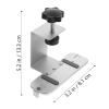 VILLFUL Stainless Steel and Aluminum Video Doorbell Holder, Theft-Resistant with Security Screws, Compatible with Blink Video Doorbells, for Indoor and Outdoor Doors, Left or Right view 3