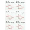 10-Piece Fishing Quick Knot Tool Set with Double Barbed Hooks view 2