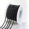 1 Yard 10-Color Claw Rhinestone Chain, SS6 2 mm Crystal Tassel DIY Trim view 1