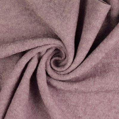 Wool Bouclé BEA Viscose-Wool Fabric, Lilac 5025
