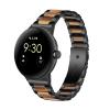 Gheper Resin Stainless Steel Band Compatible with Google Pixel Watch 2 (2023)/Pixel Watch (2022), Quick-Fit Metal Replacement Band for Women and Men view 1