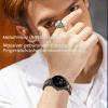 Gheper Resin Stainless Steel Band Compatible with Google Pixel Watch 2 (2023)/Pixel Watch (2022), Quick-Fit Metal Replacement Band for Women and Men view 4
