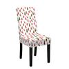 DOTBUY-SHOP 3D Christmas Print Chair Covers, Set of 6, White view 1