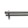 tilldekor Made-to-Measure Internal-Track Curtain Rod, Miami, Double-Track, Stainless Steel Look, 16 mm, 350 cm view 3