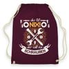 wowshirt Drawstring Gym Bag “He Doesn’t Do Anything, He Just Wants to Screw” view 1