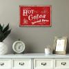 Vintage “Hot Cocoa Served Here” Wooden Pallet Sign, 20.3 x 30.5 cm view 2