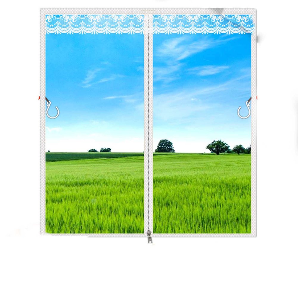 Thermal Window Insulation Film, Transparent PVC, 160 x 240 cm