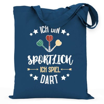 wowshirt Drawstring Bag “I’m Sporty, I Play Darts” – Teal