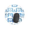 Bonateks Round Digitally Printed Mouse Pad, Non-Slip Base, for Office and Home, Diameter: 22 cm view 2