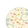 Bonateks Round Digital-Print Mouse Pad, Non-Slip Base, 22 cm Diameter view 3