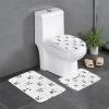 ASEELO Panda Bamboo Bathroom Rug Set, Non-Slip, Quick-Drying, for Bathtub, Shower and Bathroom view 1