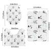 ASEELO Panda Bamboo Bathroom Rug Set, Non-Slip, Quick-Drying, for Bathtub, Shower and Bathroom view 3
