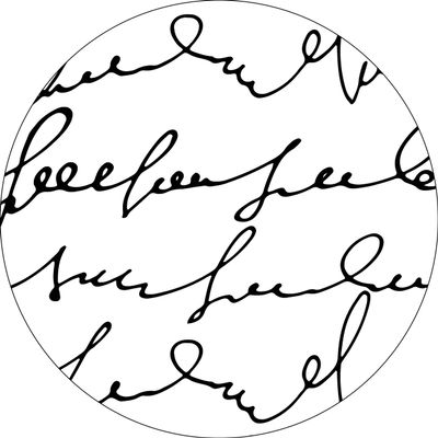 Bonateks Round Digital-Printed Mouse Pad, Non-Slip Base, for Office and Home, Diameter: 22 cm
