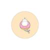 Bonateks Round Printed Mouse Pad, Non-Slip Base, for Office and Home, Diameter: 22 cm view 4