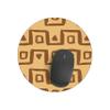 Bonateks Round Digitally Printed Mouse Pad, Non-Slip Base, for Office and Home, Diameter: 22 cm view 2