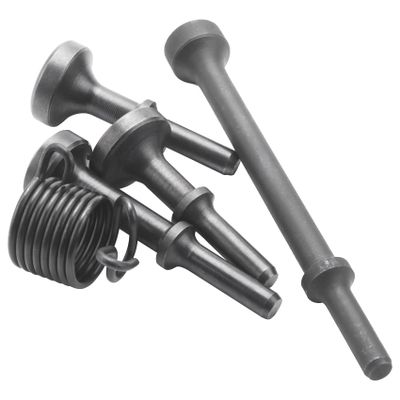 5-Piece Pneumatic Smoothing Tool with Hammer and Chisel Bit Set