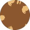 Bonateks Round Digitally Printed Mouse Pad, Non-Slip Base, 22 cm Diameter view 1