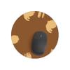 Bonateks Round Digitally Printed Mouse Pad, Non-Slip Base, 22 cm Diameter view 2