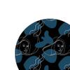 Bonateks Round Digitally Printed Mouse Pad, Non-Slip Base, for Office and Home, Diameter: 22 cm view 3