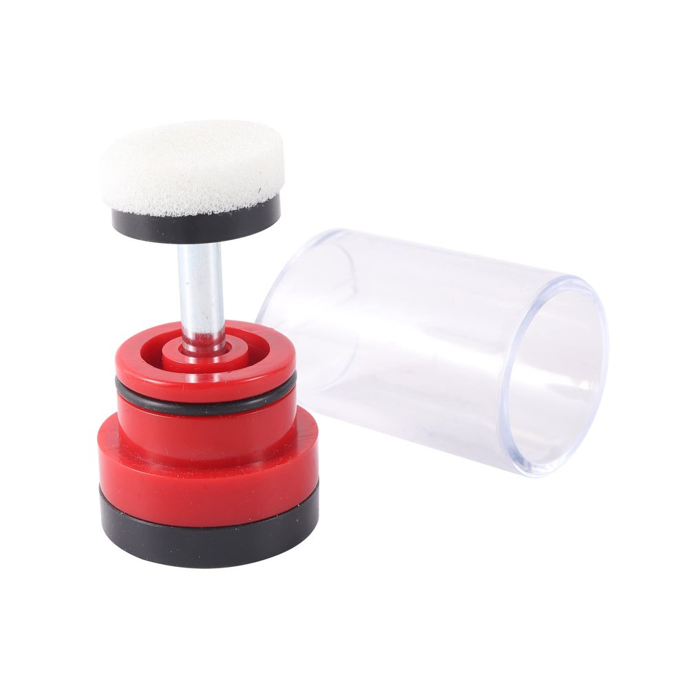 HUFFA 1-Pc Red Beekeeping Tool, Queen Bee Marker Bottle, Plastic Glass