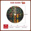 Christmas Tree Skirt for Holiday Party Decor view 4