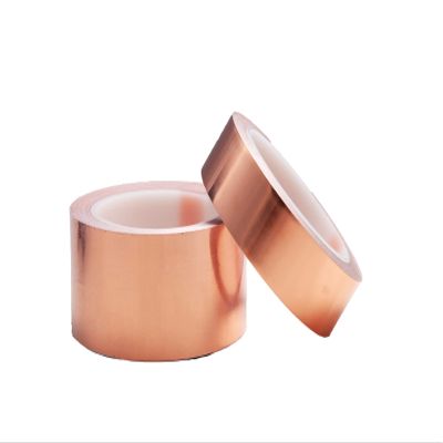 Copper Foil Tape 0.05 x 10 mm Self-Adhesive Shielding Tape, Anti-Slug, 1 Meter