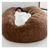 bergroe Bean Bag Chair Cover, Faux Fur Lazy Sofa Cover, Washable Adult Bean Bag Cover view 1