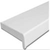 Juramondo Masterline LD40 Premium White Matte WPC Interior Window Sill with End Cap, T: 400 mm / L: 1700 mm view 1