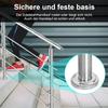 Randaco Stainless Steel Handrail Railing, Indoor/Outdoor, 100 cm, 5 Crossbars view 4