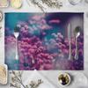 6-Piece Leaf Floral Print Placemats, Heat-Resistant, Washable, Non-Slip, 42 x 32 cm, 3# One Size (8# One Size) view 2