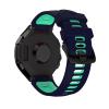 TONECY Silicone Replacement Watch Band for Garmin Forerunner 235/220/230/620/630/735XT, Black/Blue view 4