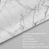 VASENA Marble Shower Curtain, 180 x 200 cm, Geometric 3D Pattern view 4