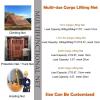 GUODDM Lifting and Moving Net for Heavy Objects, Polyester Cargo Net (1 x 1 m, 10 cm Mesh, 1 t Capacity) view 2