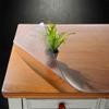 NECAUX 1.5 mm Matte Table Protector, 43 x 132 cm, Clear Vinyl Mat view 1