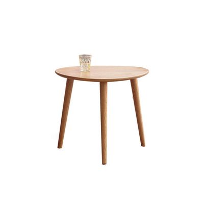 SXSGSM MRDAER Oak Bedside Table and Side Table, Small Coffee Table, Snack Table for Living Room and Bedroom, Color A