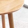 SXSGSM MRDAER Oak Bedside Table and Side Table, Small Coffee Table, Snack Table for Living Room and Bedroom, Color A view 3