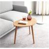SXSGSM MRDAER Oak Bedside Table and Side Table, Small Coffee Table, Snack Table for Living Room and Bedroom, Color A view 4