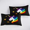 huitutu Rainbow Unicorn Duvet Cover Set 200x220 cm view 2